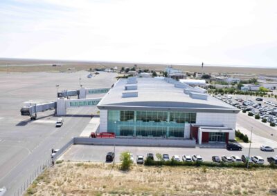 Aktau Havalimanı Terminal Binasi Statik Uygulama Projeleri